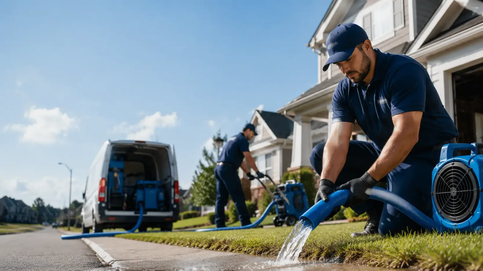 Flood Damage Restoration in Broadwater, NE